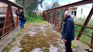 Σε εξέλιξη η μελέτη για τη στατική επάρκεια και ανάδειξη της Ιστορικής Μεταλλικής Γέφυρας Ταυρωνίτη