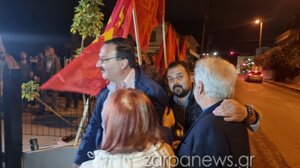 Γλέντι στο ΚΚΕ στα Χανιά για το εκλογικό αποτέλεσμα και την πιθανότητα να βγάλουν βουλευτή στο νομό