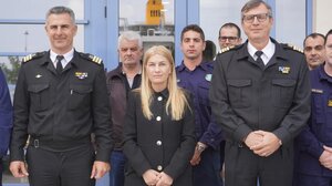 Σε Κεντρικό Λιμεναρχείο Χανίων και Μουσείο Τυπογραφίας η Σ. Βολουδάκη