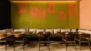 Τοιχογραφία από τον Álvaro Siza σε εστιατόριο του Πόρτο