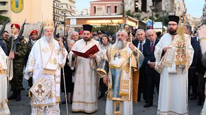 Με λαμπρότητα τιμήθηκε η επέτειος επανακομιδής της Τιμίας Κάρας του Αγίου Τίτου