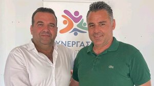 Ο Γιάννης Κοτσυφός μαζί με τον Δημήτρη Πιτσικάκη!