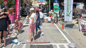 Matala Street Painting: Όλοι οι δρόμοι ένας καμβάς