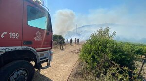 Υπό έλεγχο η πυρκαγιά στο Κοκκινοχώρι Καβάλας