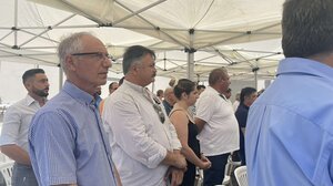 Στα εγκαίνια του βιολογικού η Συνεργασία Ευθύνης