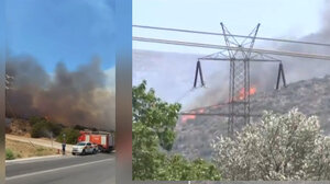 Meteo για τη φωτιά στον Κουβαρά: «Εξαιρετικά δυσμενείς συνθήκες τις επόμενες ώρες»