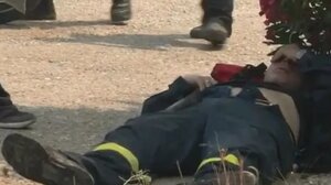 Νέα Πέραμος: Πυροσβέστης λιποθύμησε από εξάντληση