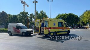 Χανιά: Τροχαίο με παράσυρση πεζού στο κέντρο της πόλης