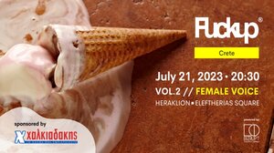 Fuckup Nights Crete - Female Voice στο κέντρο του Ηρακλείου!