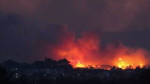 Δεύτερη νύχτα αγωνίας στα πύρινα μέτωπα της Αλεξανδρούπολης