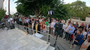 Συγκινητική εκδήλωση στον Σάρχο στη μνήμη των 38 εθνομαρτύρων