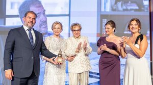 Βράβευση του Αντώνη Καράτζη στο Ζάππειο Μέγαρο