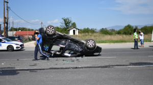 Σοβαρό τροχαίο στη Λάρισα – Μεγάλη κινητοποίηση 