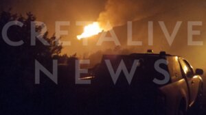 Δεκάδες στρέμματα δάσους έγιναν στάχτη στην Ιεράπετρα