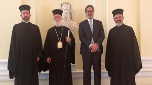 Στον Πατριάρχη Θεόδωρο ο νέος Γενικός Πρόξενος της Αλεξάνδρειας στην Ελλάδα