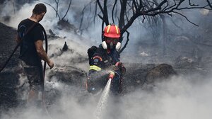 Κέρκυρα: Καλύτερη η εικόνα από τη φωτιά στον Άγιο Στέφανο