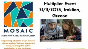 «Mosaic+ Person-centred resources»: Δίγλωσσο συνέδριο στο Ηράκλειο 