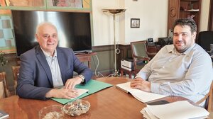 Συνάντηση Μπαριτάκη - Λιβάνιου στο Υπουργείο Εσωτερικών με πολλές θετικές εξελίξεις για το Δήμο Βιάννου