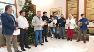Κάλαντα στην Περιφέρεια από μαθητές του 2ου και 6ου ΕΠΑΛ Ηρακλείου