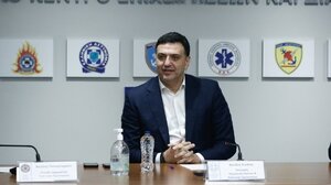 Σύσκεψη για χιονοπτώσεις στην Πολιτική Προστασία