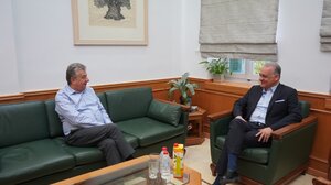 Τον Περιφερειάρχη συνάντησε ο Μανώλης Κεφαλογιάννης