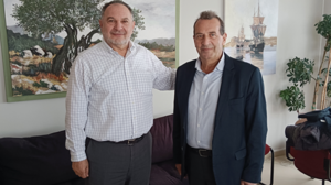 Συνάντηση του Προέδρου της ΠΕΔ Κρήτης με τον Δήμαρχο Χερσονήσου