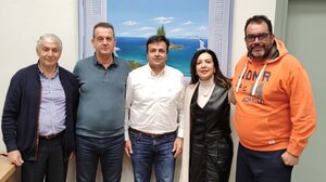 Συνάντηση Συριγωνάκη με το νέο Δ.Σ. του Συλλόγου «Άγιος Πολύκαρπος»