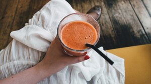 Smoothie με μπανάνα και μανταρίνια