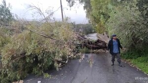 Προβλήματα και στη Λέσβο από την κακοκαιρία