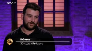 MasterChef: Δεν έπεισε τους κριτές ο Κώστας από το Ρέθυμνο