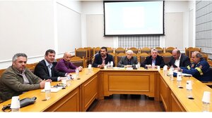 Συνάντηση Αντιπεριφερειαρχών Περιβάλλοντος και Πολιτικής Προστασίας με εκπροσώπους του ΔΕΔΔΗΕ