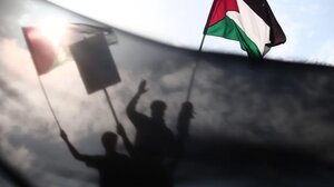 Η Αγωνιστική Παρέμβαση Εκπαιδευτικών στη συγκέντρωση αλληλεγγύης για τον Παλαιστινιακό λαό