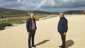 Αυτοψία στον κόμβο Αρκαλοχωρίου από τον Αντιπεριφερειάρχη Τεχνικών Έργων