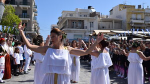 Το πέρασμα της Ολυμπιακής Φλόγας από τον Άγιο Νικόλαο