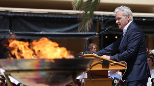 Η υποδοχή της φλόγας και το γαλλικό ταπεραμέντο του Καλοκαιρινού (video)