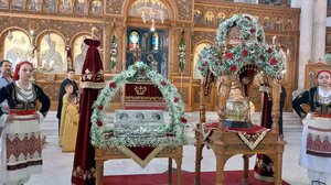 Στον Άγιο Τίτο οι κάρες των Αγίων 4 Μαρτύρων του Ρεθύμνου - Δείτε βίντεο