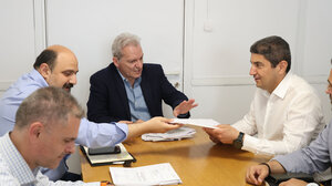 Σύσκεψη Αυγενάκη – Τριαντόπουλου – Καλοκαιρινού