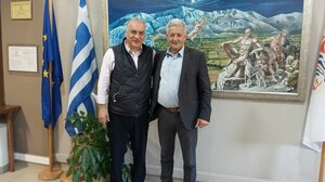 Ο Ευρωβουλευτής Μανώλης Κεφαλογιάννης στο Δήμο Οροπεδίου Λασιθίου