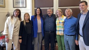 Οι σχολικές υποδομές των Χανίων στο επίκεντρο των επαφών της Ζέττας Μακρή