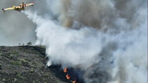 Φωτιά στην Πλάτη Μεσσηνίας – Επιχειρούν και εναέρια μέσα