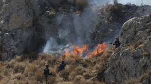 Υπό μερικό έλεγχο οι φωτιές σε Προφήτη Ηλία και Άνω Άκρια