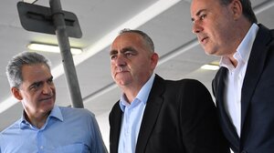 Έφτασε στην Αθήνα ο Φρέντυ Μπελέρης: Θα συναντηθεί με τον Κ. Μητσοτάκη στο Μαξίμου