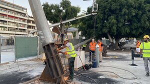 Πλατεία Ελευθερίας: Τέλος οι πυλώνες φωτισμού - Βίντεο