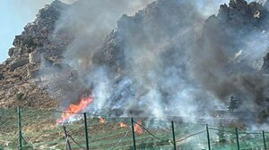 Ταυτόχρονες πυρκαγιές σε Προφήτη Ηλία και Θραψανό