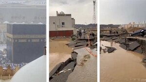 Κακοκαιρία στη Σαουδική Αραβία: Έντονες βροχοπτώσεις στη Μέκκα
