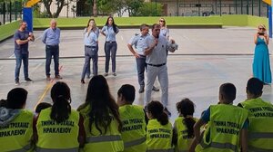 Από το 46ο Δημοτικό ξεκίνησαν οι δράσεις του Δήμου Ηρακλείου για την Ευρωπαϊκή Εβδομάδα Κινητικότητας