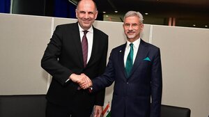 Συνάντηση Γεραπετρίτη με τον Ινδό υπουργό Εξωτερικών