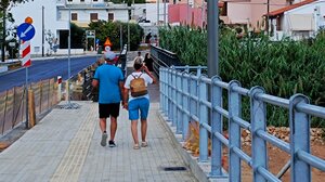 Ασφαλής πλέον όδευση μαθητών και πολιτών μέσω της πεζογέφυρας Γουρνών