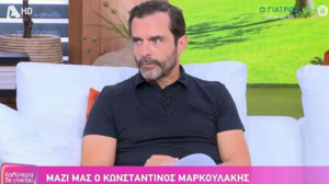 Κωνσταντίνος Μαρκουλάκης: «Μου ζήτησαν σε ένα μπαρ να δώσω τις πρώτες βοήθειες σε έναν άνθρωπο που λιποθύμισε»