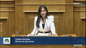 Ελ. Βατσινά: Στη Βουλή οι αριθμοί “της ντροπής” για το ΕΣΥ στην Κρήτη 